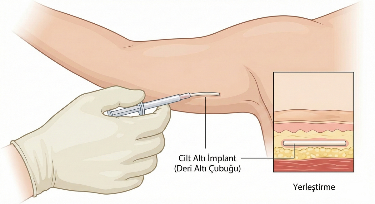 Şanlıurfa Cilt Altı İmplantı - Deri Altı Korunma Çubuğu