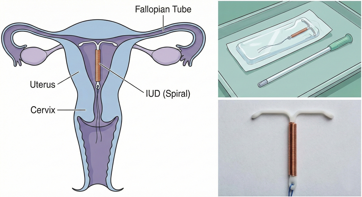 Şanlıurfa Rahim İçi Spiral Uygulaması - Hormonlu ve Bakırlı Spiral