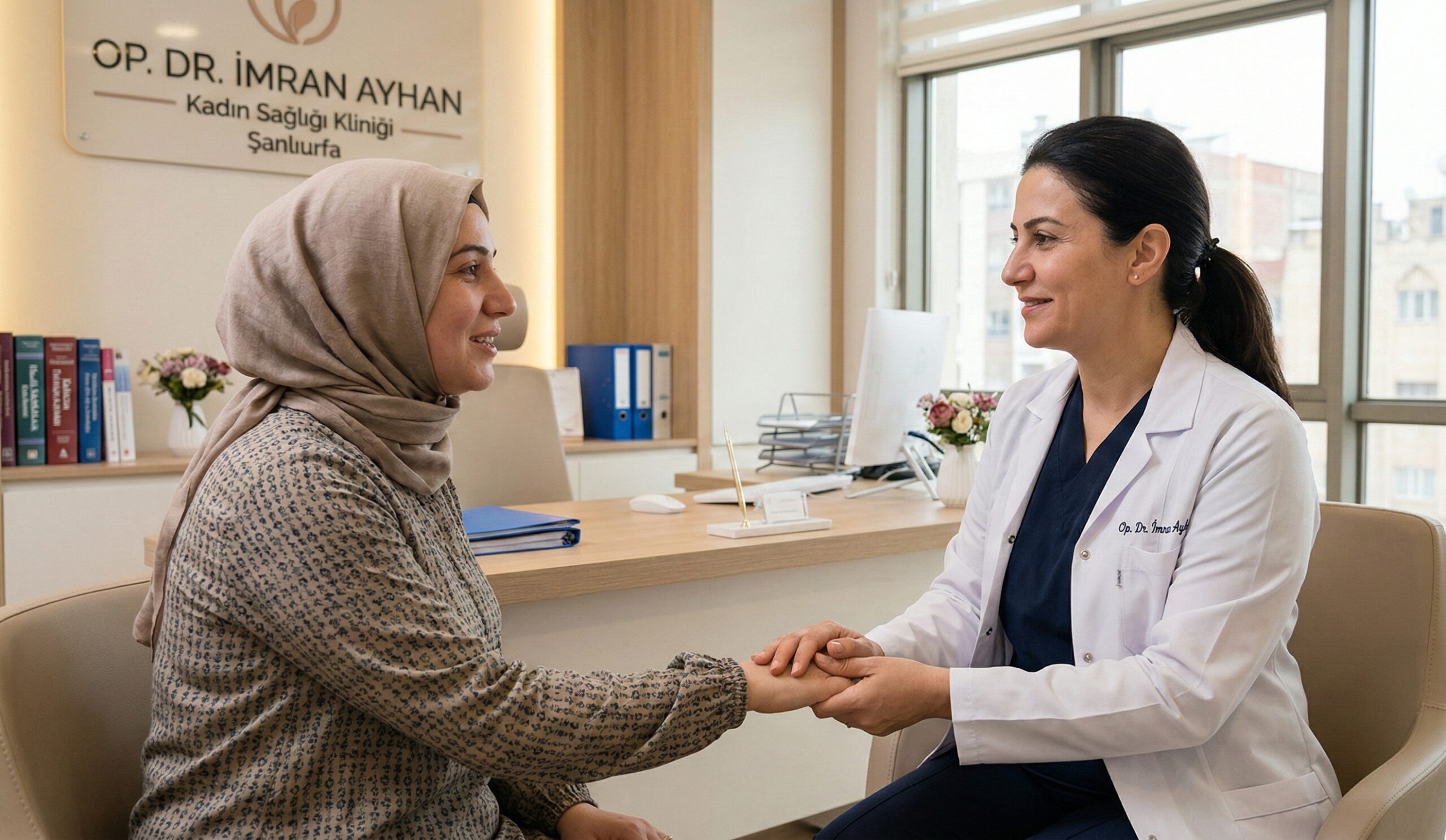 Şanlıurfa Kadın Doğum Kliniği - Op. Dr. İmran Ayhan Hasta Görüşmesi